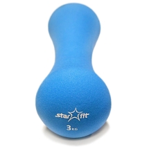 Гантель неопреновая DB-202 3 кг, синяя