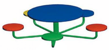 Детский столик Самоцветик CКИ 074 для игровой площадки, фото 1