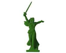 Топиари статуя Родина-мать, h=295см - газон Есо