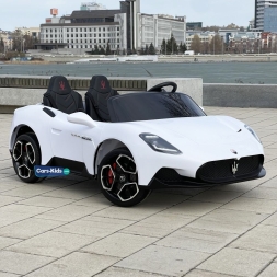 Электромобиль Maserati MC20 белый, фото 1