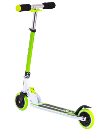 Самокат 2-колесный Rapid 125 мм, зеленый, фото 3