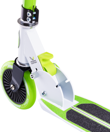 Самокат 2-колесный Rapid 125 мм, зеленый, фото 6