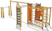 Гимнастический комплекс ДСК-10 для уличных спортивных площадок