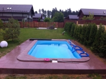 Бассейн 5,2х2,9х1,55м. Памир Marshall Pools (чаша)