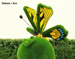 Топиари композиция Бабочка на яблоке Гренни - газон Eco Green, фото 11