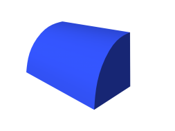 Мягкий модуль 600x300x300 Синий