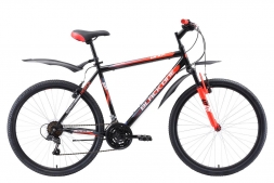 Велосипед Black One Onix 26 чёрный/красный/белый 16&quot;