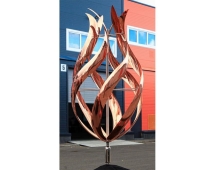 Медная скульптура Бутон Стандартный размер