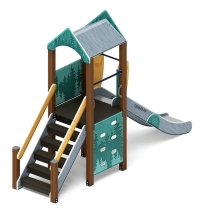 Играйте с нами (Тайга) - ДИК 2.01.1.01-03 - Игровой комплекс H=1200