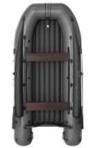 Моторная лодка ПВХ Фрегат 350 Air F (НДНД) с фальшбортом Серый