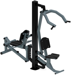 Тяга верхняя+Флекс (серый) - Уличный тренажер - СТ 021-13.И1, фото 1