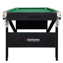 БИЛЬЯРДНЫЙ СТОЛ FORTUNA HOBBY BF-630R РУССКАЯ ПИРАМИДА 6ФТ С КОМПЛЕКТОМ АКСЕССУАРОВ