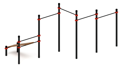 Воркаут 108 красный ВТ 12.15-01, фото 1