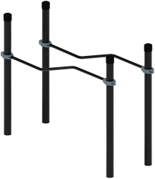 Воркаут ЛОВ 108 серый ВТ 102.06-03, фото 1