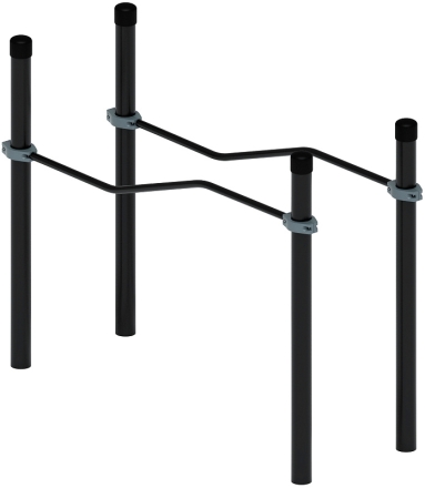 Воркаут ЛОВ 108 серый ВТ 102.06-03, фото 1