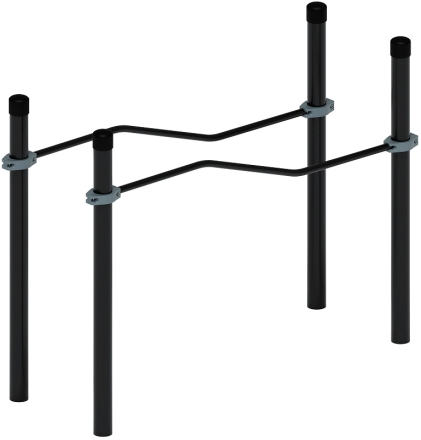 Воркаут ЛОВ 108 серый ВТ 102.06-03, фото 4