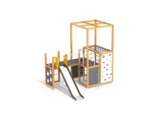 УК 7.509.01 Комплекс с горкой нерж УК 7.509.01 Комплекс с горкой нерж