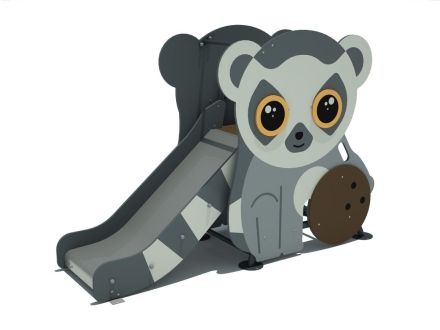 Горка Лемур от 2 лет для детской площадки, фото 1