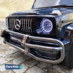 Электромобиль Mercedes-Benz AMG G63 4WD S307 24V черный, фото 11