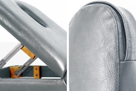 Массажный стол Relax Comfort серая кожа, фото 4