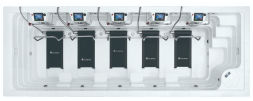 Спа бассейн с беговой дорожкой JNJ Spas Treadmill SPA-8398, фото 1