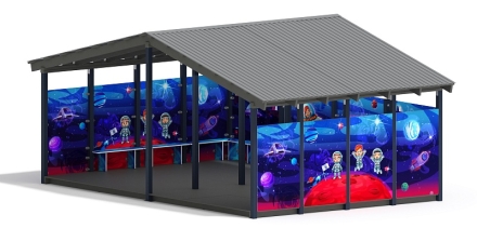 Теневой навес (Космопорт. Космос) - МФ 70.6.4-08, фото 3