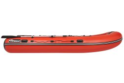 Моторная лодка ПВХ Фрегат 390 FM Light Jet/L/S (ФМ Лайт Джет/Л/С) Красный, фото 5