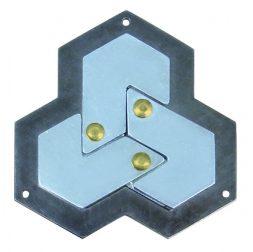Головоломка Шестиугольник****/ Cast Puzzle Hexagon****, фото 1