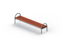 МФ 1.08 Лавочка без спинки разборная 2 метра