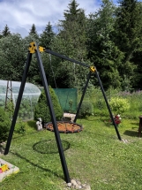 Уличные качели Рекорд W-2, перекладина 3 м