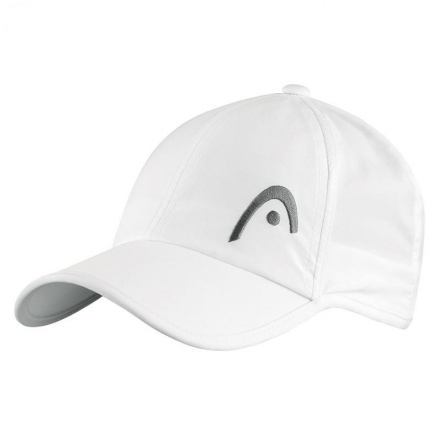 СЦ*Бейсболка спортивная HEAD Pro Player Cap, полиэстер, белая, фото 1