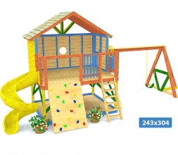 Игровой комплекс TORUDA WOOD Сезон, фото 2 Игровой комплекс TORUDA WOOD Сезон, фото 2