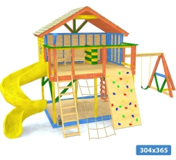 Игровой комплекс TORUDA WOOD Сезон, фото 3 Игровой комплекс TORUDA WOOD Сезон, фото 3