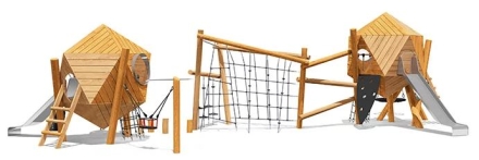 Игровой комплекс Эко VST 0024/7 для детской площадки, фото 2