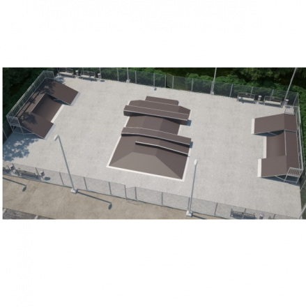 Площадка для скейтбординга А -500, фото 1