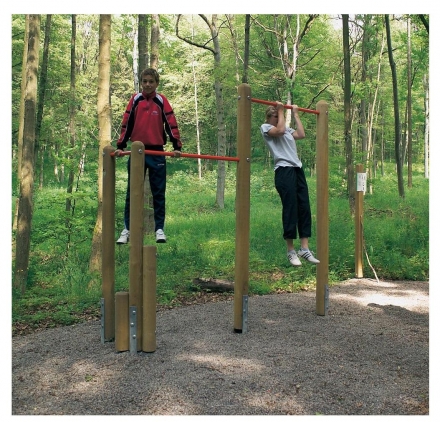 Турник двухуровневый Г-образный, фото 1