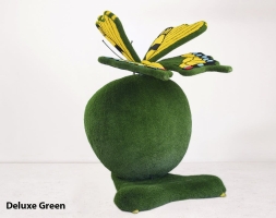 Топиари композиция Бабочка на яблоке Гренни - газон Deluxe Green, фото 2