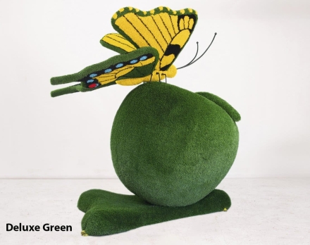 Топиари композиция Бабочка на яблоке Гренни - газон Deluxe Green, фото 3