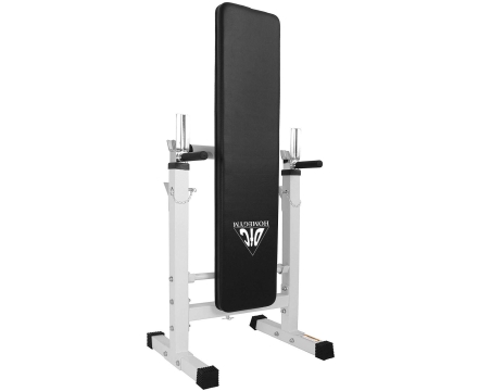 Скамья со стойками под штангу DFC складная DBCH2W, фото 4