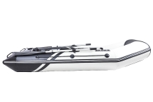 Броня-280 СК слань+киль белый-черный (лодка ПВХ под мотор с усилением) Броня-280 СК слань+киль белый-черный (лодка ПВХ под мотор с усилением)