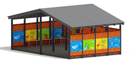 Теневой навес (Карандаши) - МФ 70.6.4-09, фото 4