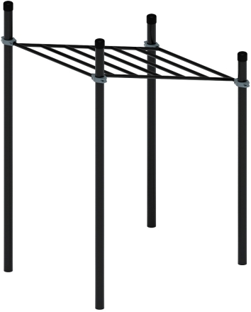 Воркаут ЛОВ 89 серый ВТ 101.07-03, фото 4