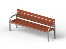 МФ 1.10 Лавочка со спинкой