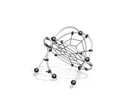 УК 7.612.11 Шар с сеткой цинк, фото 1