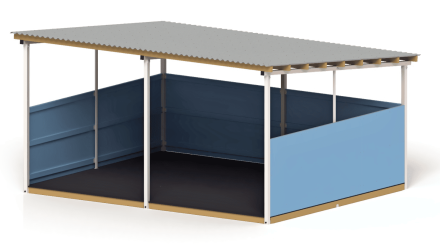 Теневой навес Стандарт ТН-04 6х5 для детской площадки, фото 1