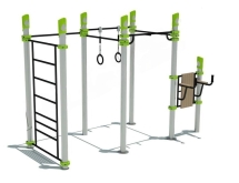 Гимнастический комплекс ГК-039-3 для спортивных площадок