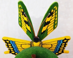 Топиари композиция бабочка на яблоке Розмарин - газон Eco+Deluxe, фото 2