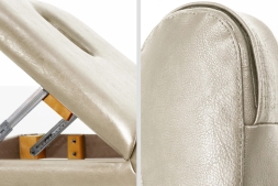 Массажный стол Relax Comfort бежевая кожа, фото 7