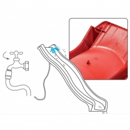 Детская горка тип S-LINE, усиленная , HDPE 3 м, высота 1500 мм, фото 3