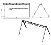 Рамка для функциональных петель, 5м ST910 Рамка для функциональных петель, 5м ST910